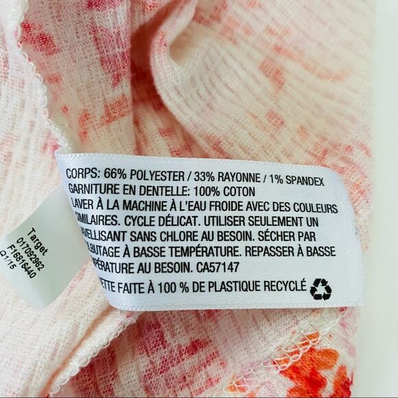 Mossimo | @ Floral Lace Spaghetti Strap Maxi Dress - Picture 7 of 7